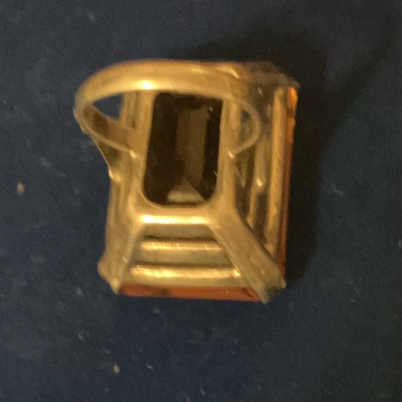 💍Beautiful1890 Natural Citrine Ring!size 3-4!+resized! Perfectly Beautiful!👑💍 - Picture 6 of 11